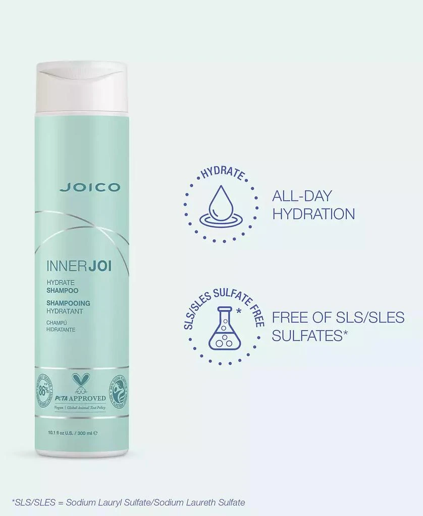 JOICO Inner Joi Hydrate Shampoo, 10.1 oz. 5