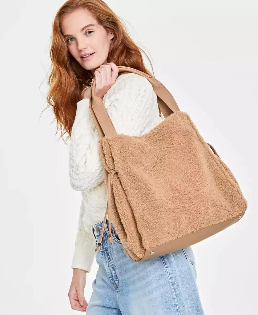 On 34th Jyyll Sherpa Medium Tote, Created for Macy's 7