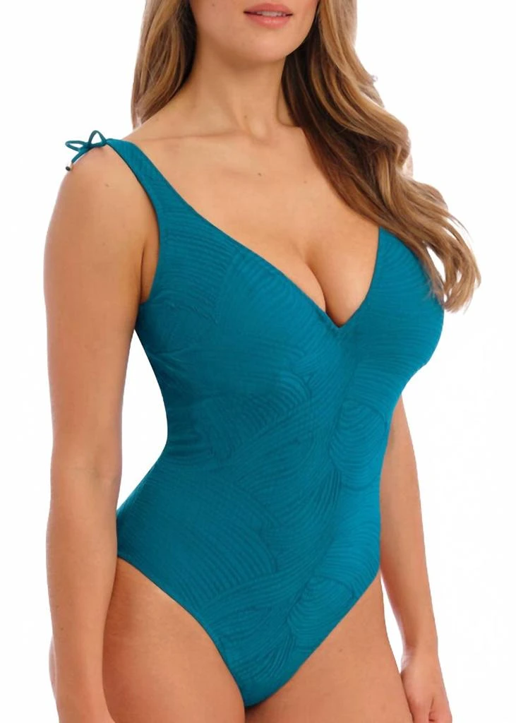 Fantasie Women's Ottawa Plunge One Piece In Petrol 1