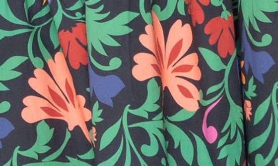 Leota Sariah Floral Print Ruffle Dress 4