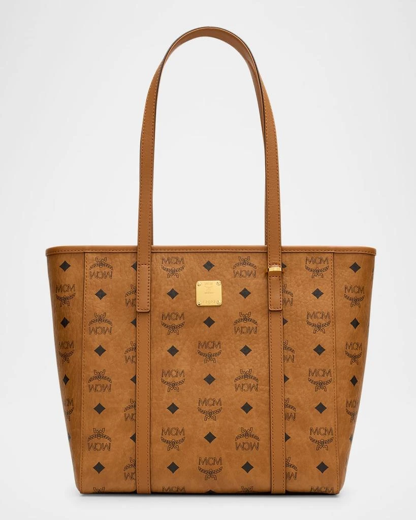 MCM Toni Small Visetos Shopper Tote Bag 1