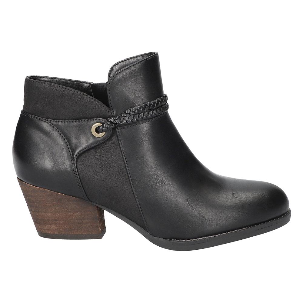Bella Vita Audrina Round Toe Zippered Booties