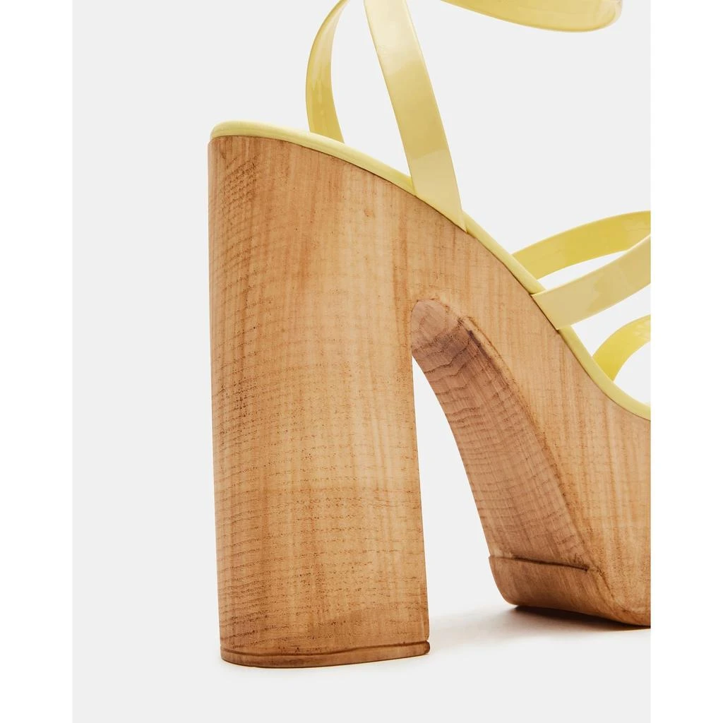 Steve Madden Lilia Yellow Patent 3