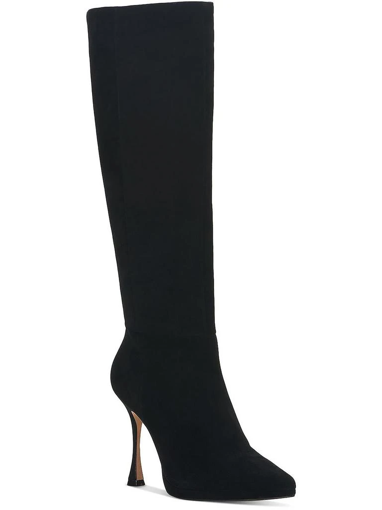 Vince Camuto Peviolia Womens Suede Pointed Toe Knee-High Boots 1