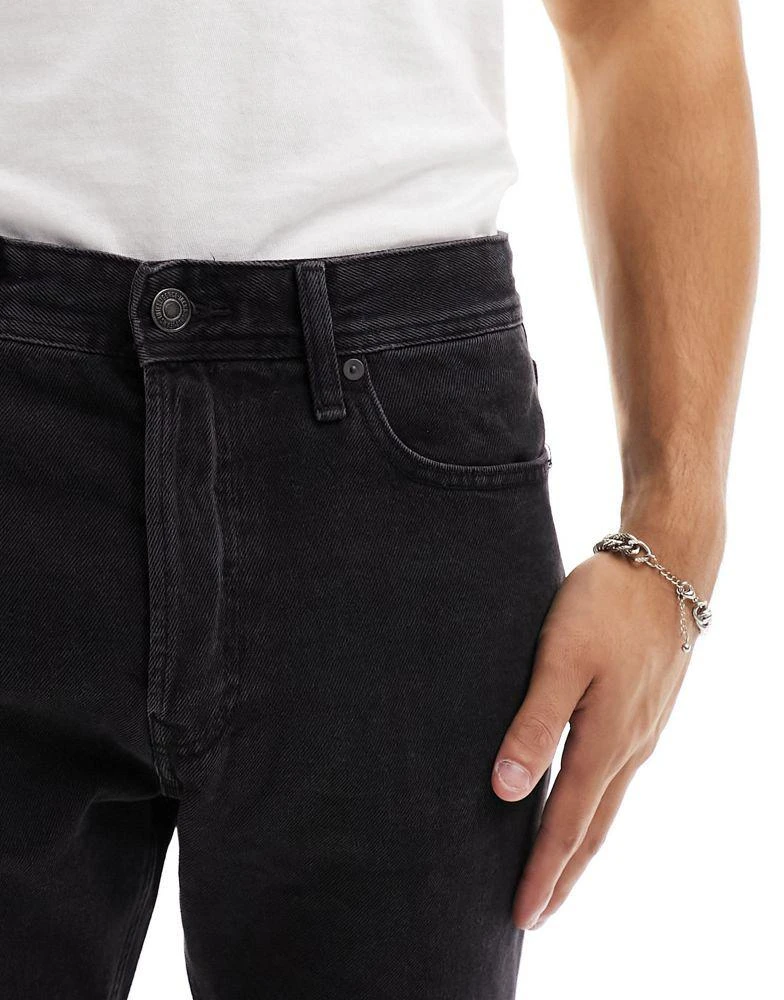 Jack & Jones Jack & Jones Essentials Chris straight jean in washed black 4