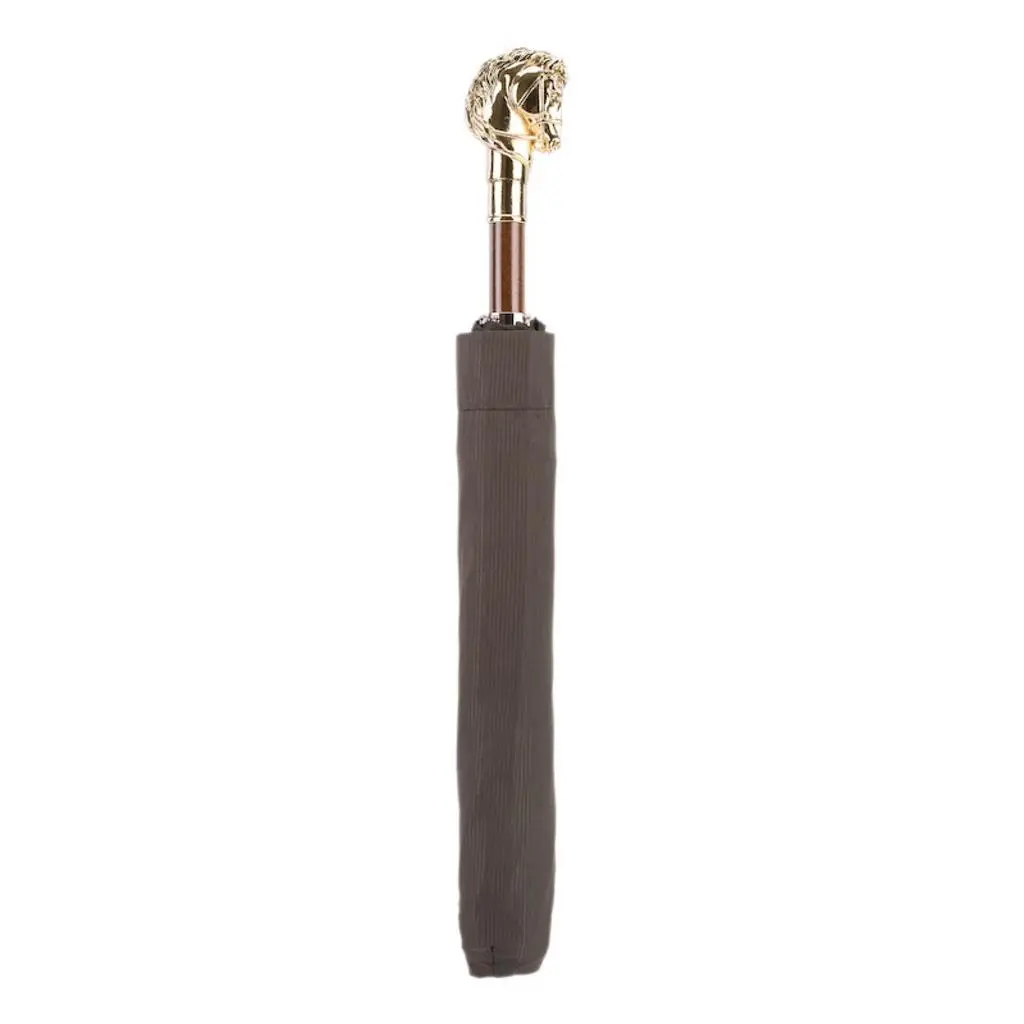 PASOTTI Pasotti - Golden Horse Folding Umbrella
