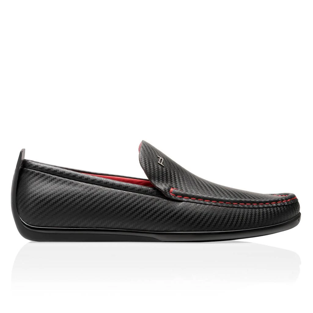 NEW PORSCHE DESIGN men\'s monaco velours moccasins in espresso Porsche Design Men main image 3