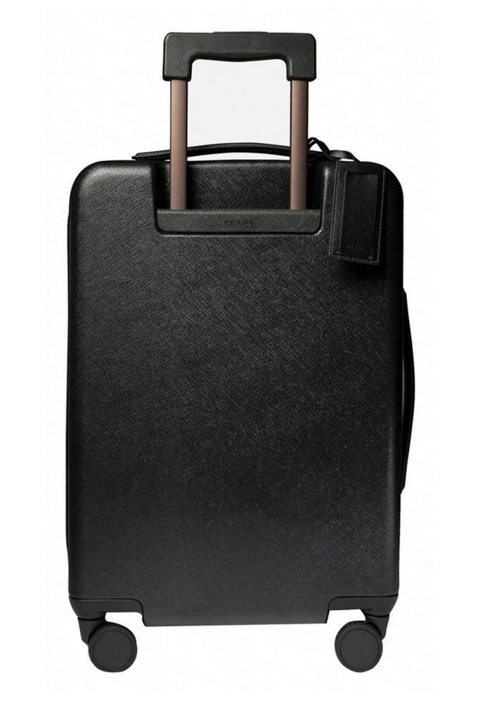 Prada Prada Triangle-Logo Zipped Suitcase 2