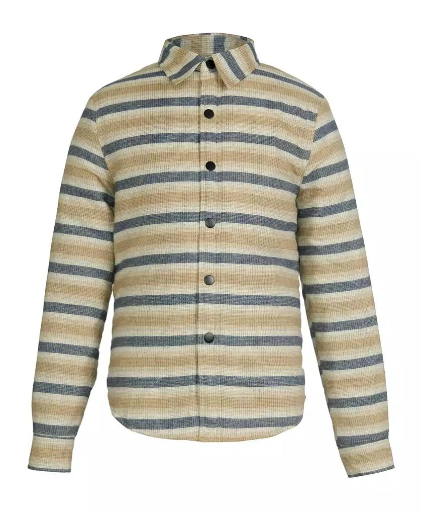 Univibe Big Boys Maybrook Sherpa Lined Flannel Shirt Jacket 1