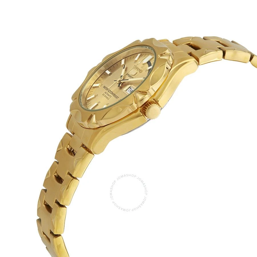 Seiko 5 Automatic Gold Dial Men's Watch SNZ450J1 2