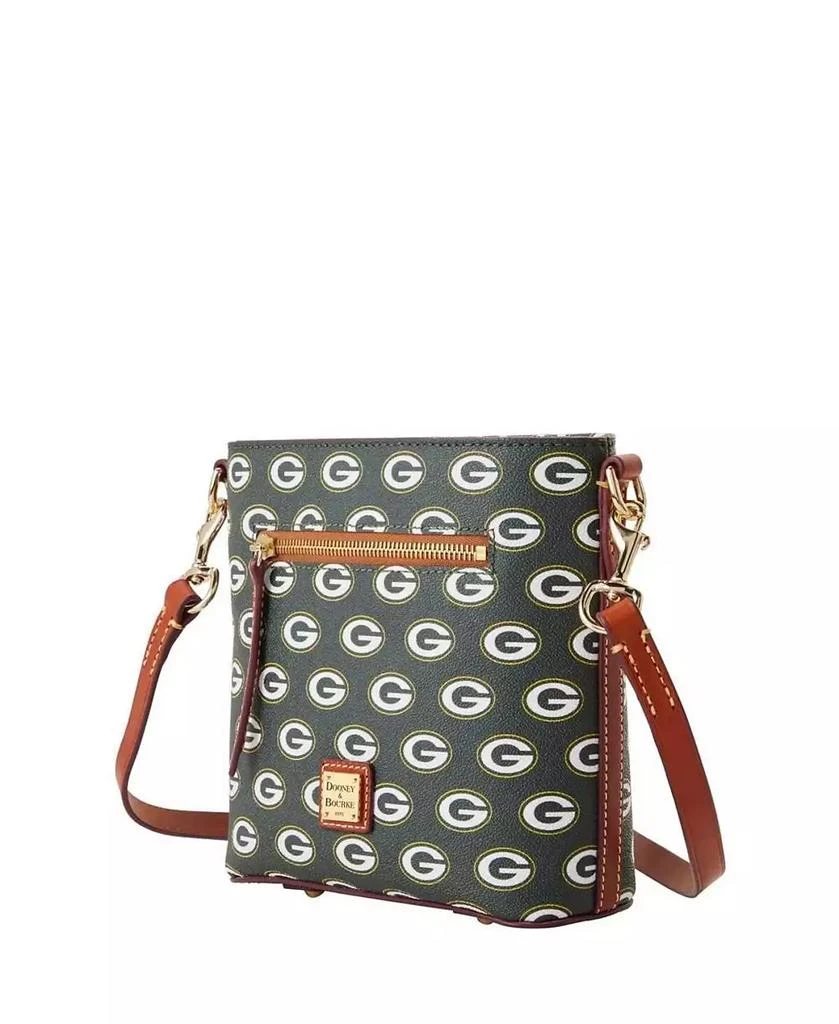 Dooney & Bourke Women's Green Bay Packers Signature Small Zip Crossbody Purse 1