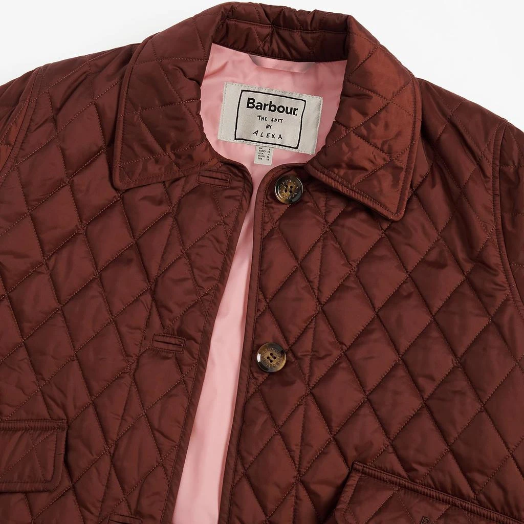 Barbour x The Edit by Alexa Chung Barbour x The Edit by Alexa Chung Jamie Quilted Shell Jacket 6