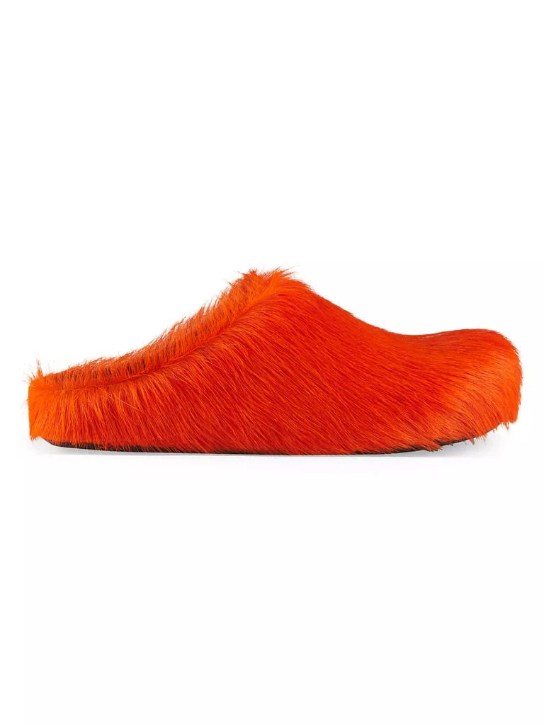 Marni Fussbett Sabot Calf Hair Mules 1