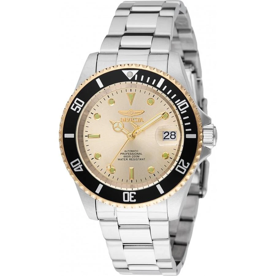 Invicta Pro Diver Automatic Champagne Dial Men's Watch 49317 1