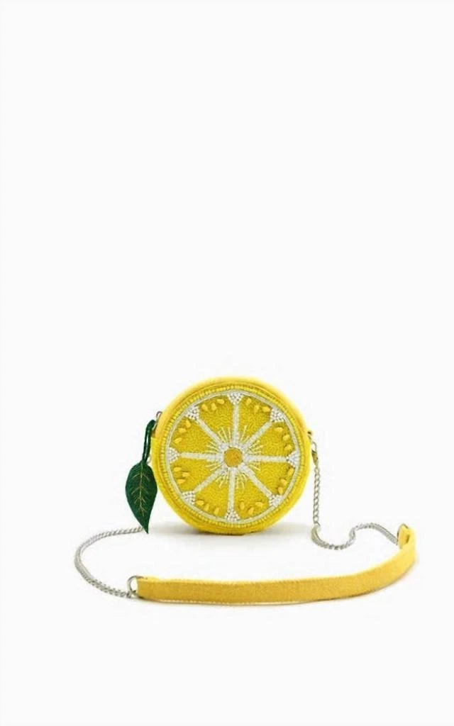 AMERICA & BEYOND America & Beyond - Women's Make Lemonade Round Crossbody Bag 1