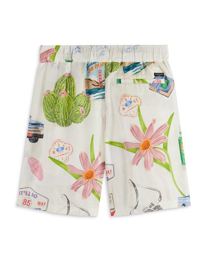 Scotch & Soda Fave Printed Bermuda Shorts