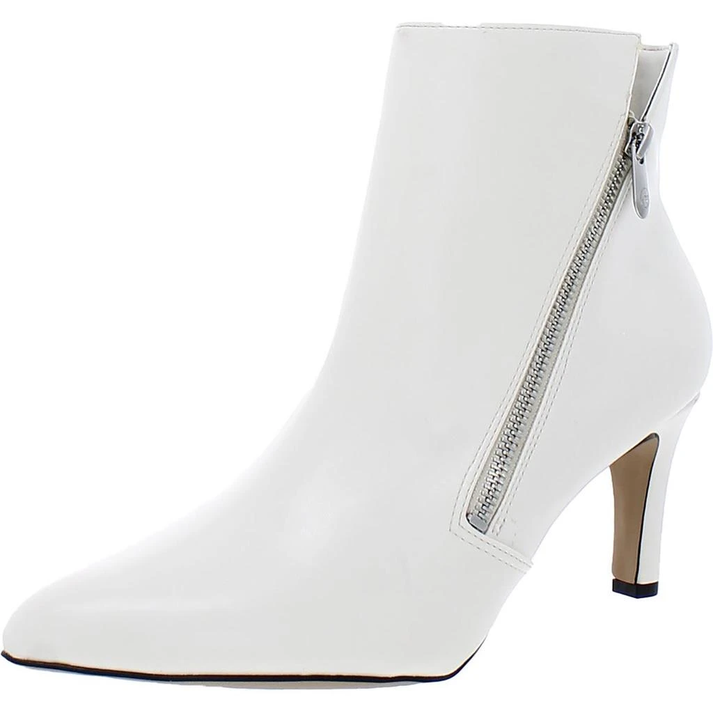 Adrienne Vittadini Sondy Womens Faux Leather Dressy Ankle Boots 1