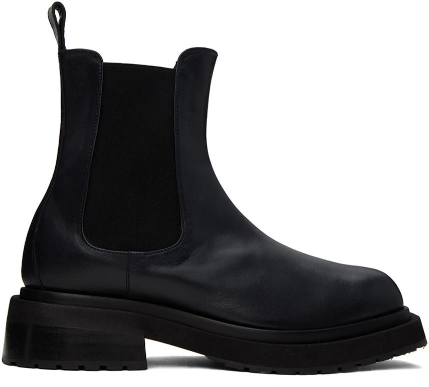 Eckhaus Latta Black Mike Chelsea Boots 1