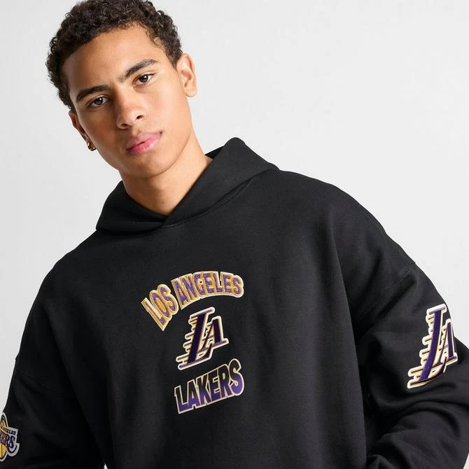Pro Standard Men's Pro Standard Los Angeles Lakers NBA Turn It Up Hoodie 5