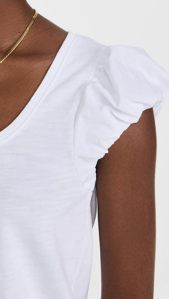 Nation LTD Rena Bubble Cap Sleeve Tee 5