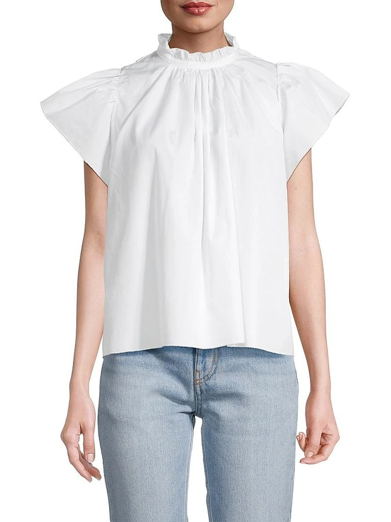Birds of Paradis Carla Highneck Blouse 3