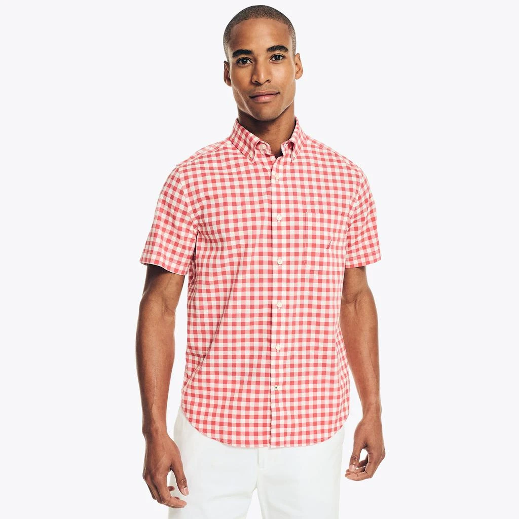 black dress shirt with blue jeans L'AGENCE Ellery Button-Down Shirt In Black/Gold