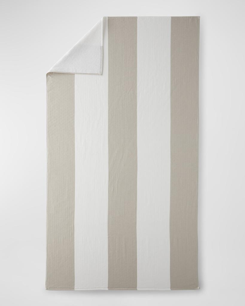Kassatex Block Stripe Beach Towel