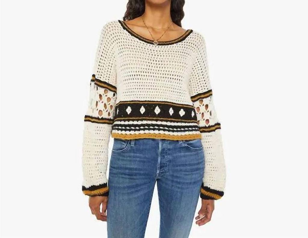 MOTHER Mother - Bell Sleeve Pull Over Sweater