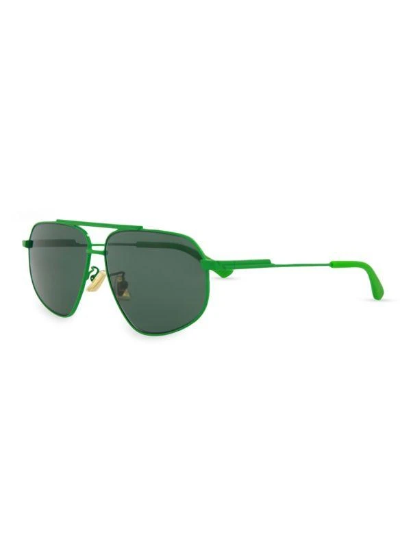 Bottega Veneta 61MM Aviator Sunglasses 2