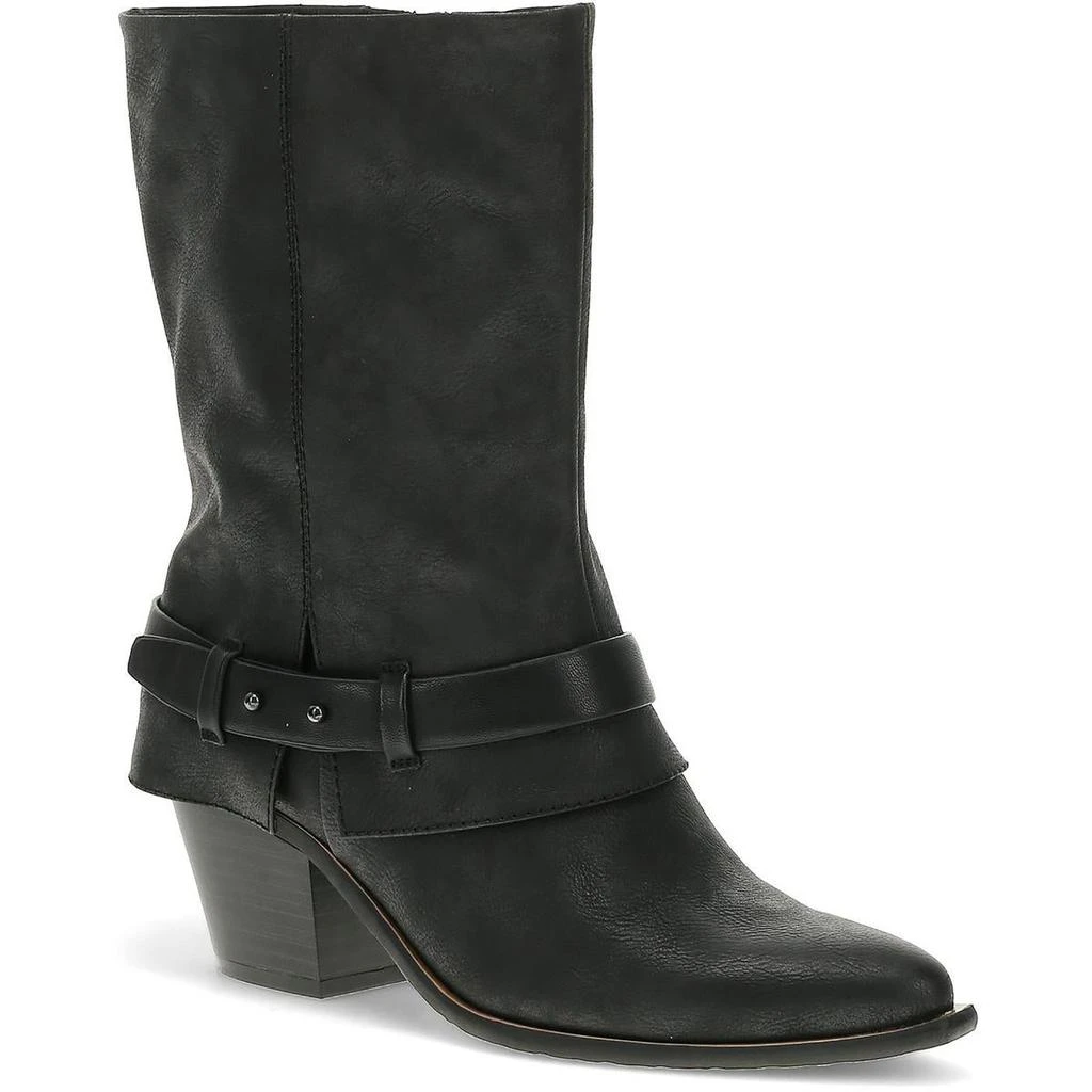Shop Yamura Womens Strappy Manmade Motorcycle Boots on Sale at