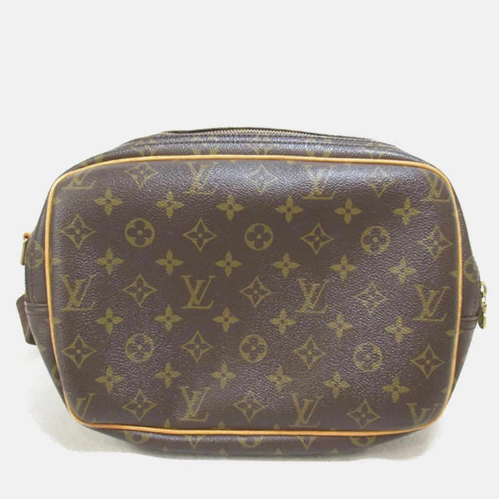 Louis Vuitton Louis Vuitton Brown Canvas Monogram Reporter PM  Crossbody Bag 2