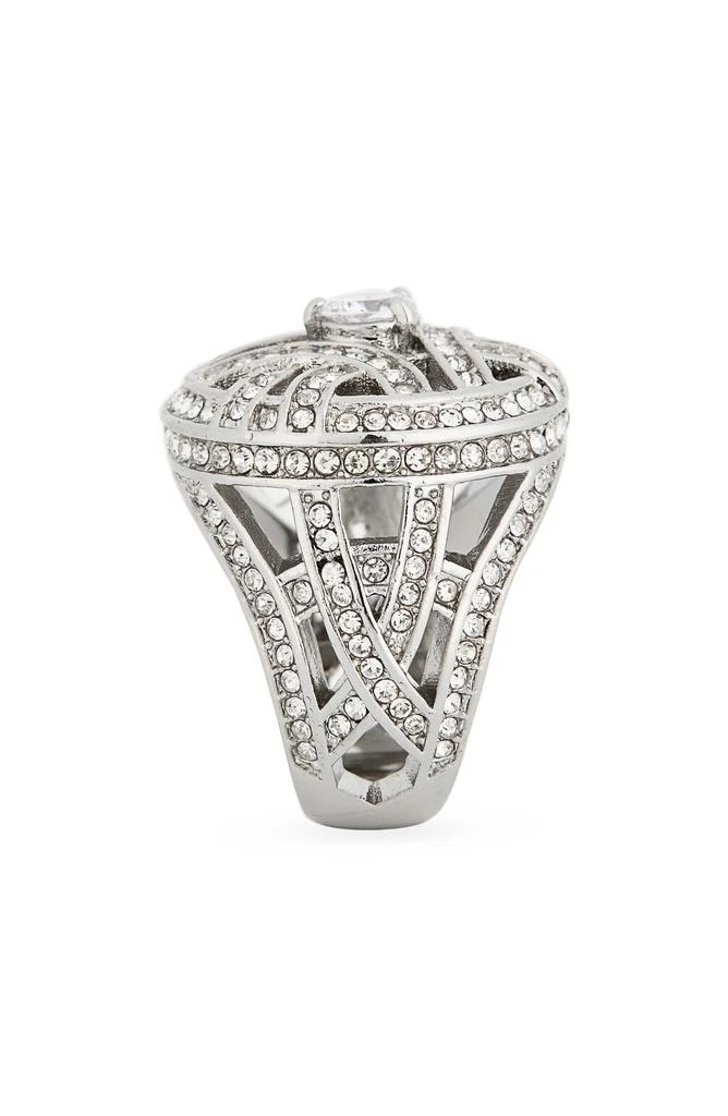 Covet Pavé Deco Woven Ring 2