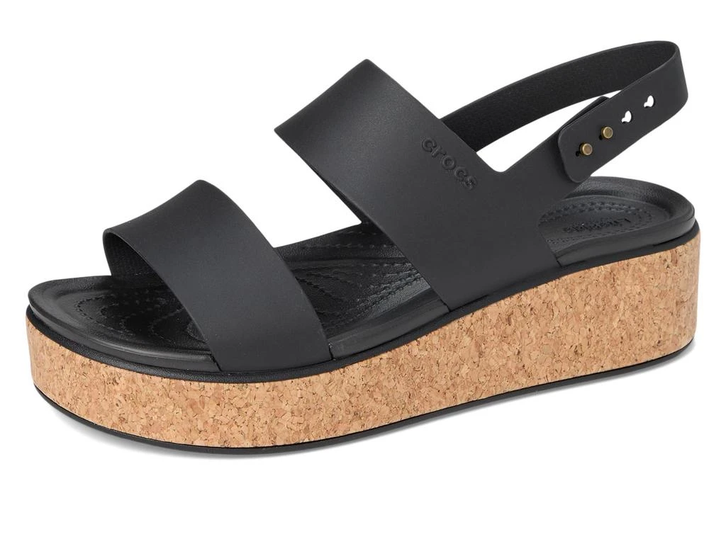 Crocs Brooklyn Cork Low Wedge 7