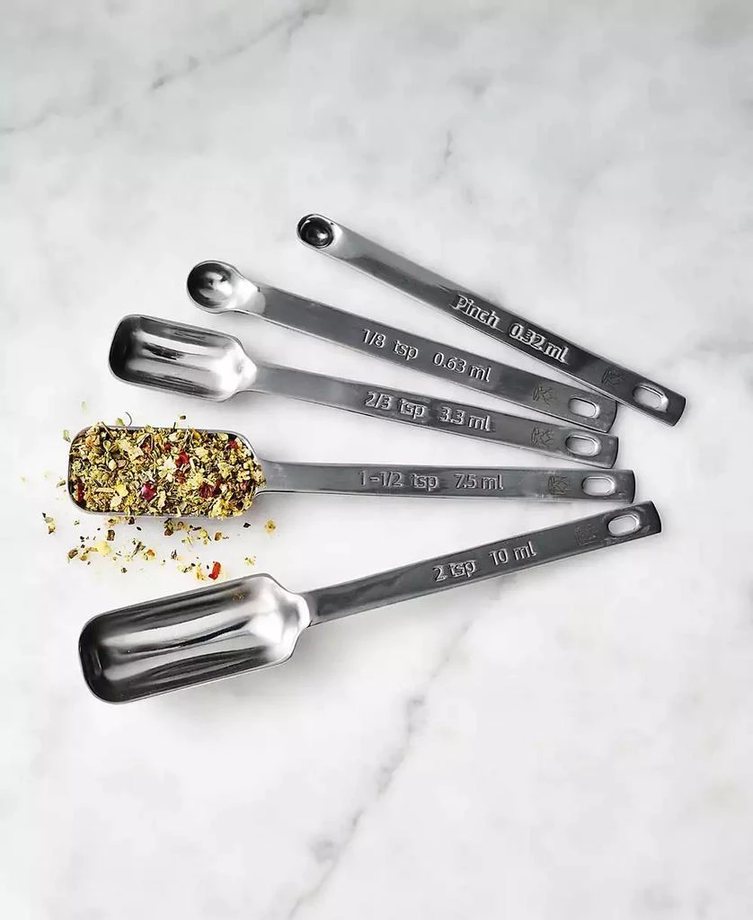 King Arthur Baking Company Stainless Steel 9-Piece Measuring Spoon Set 3
