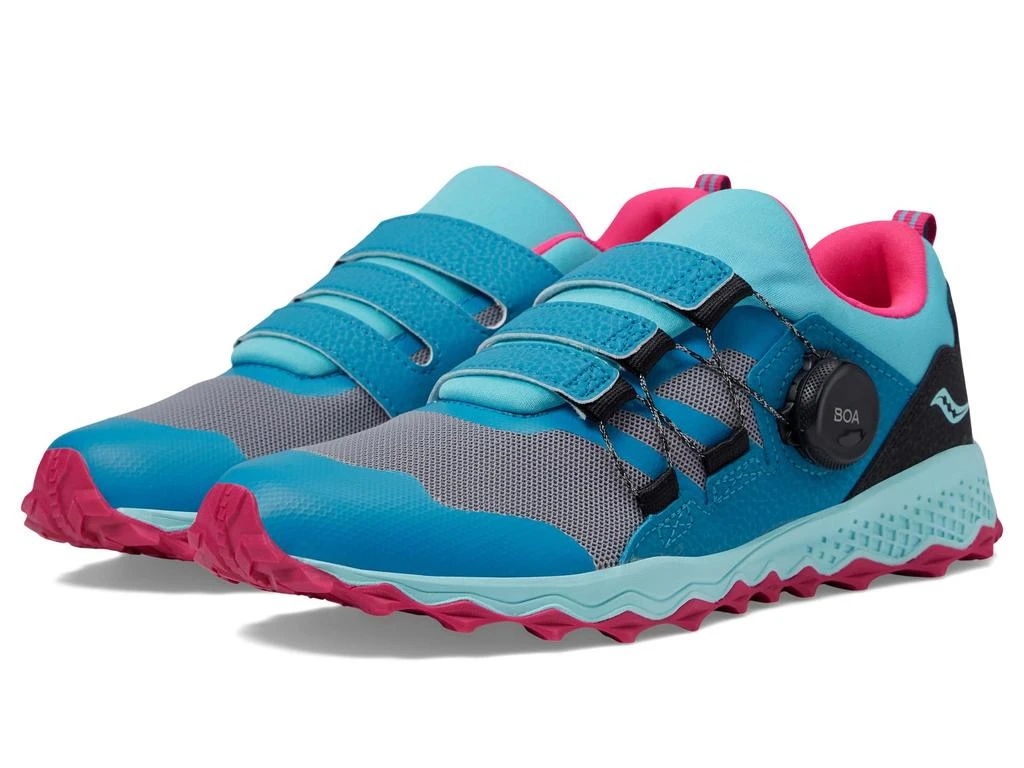 Saucony Peregrine 12 Shield BOA (Little Kid/Big Kid) 1