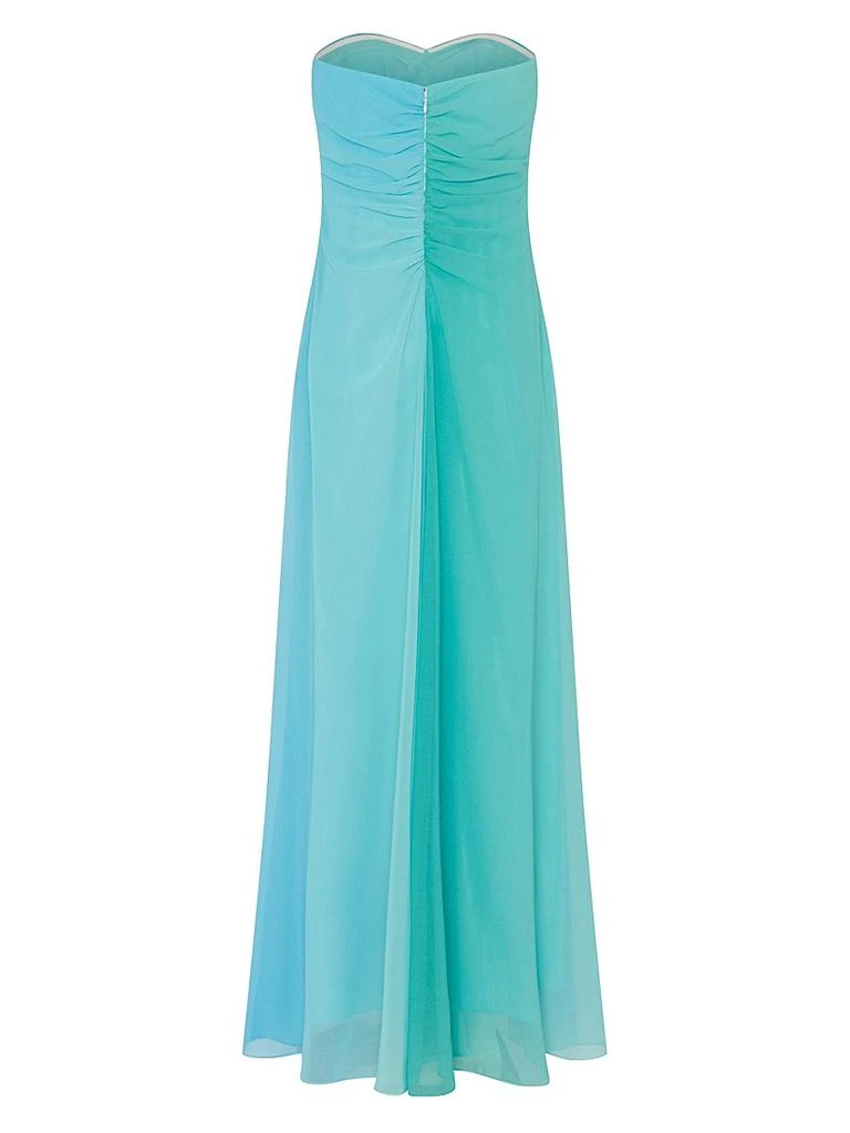 light blue sequin dress long Light Blue Glitter Maxi Dress