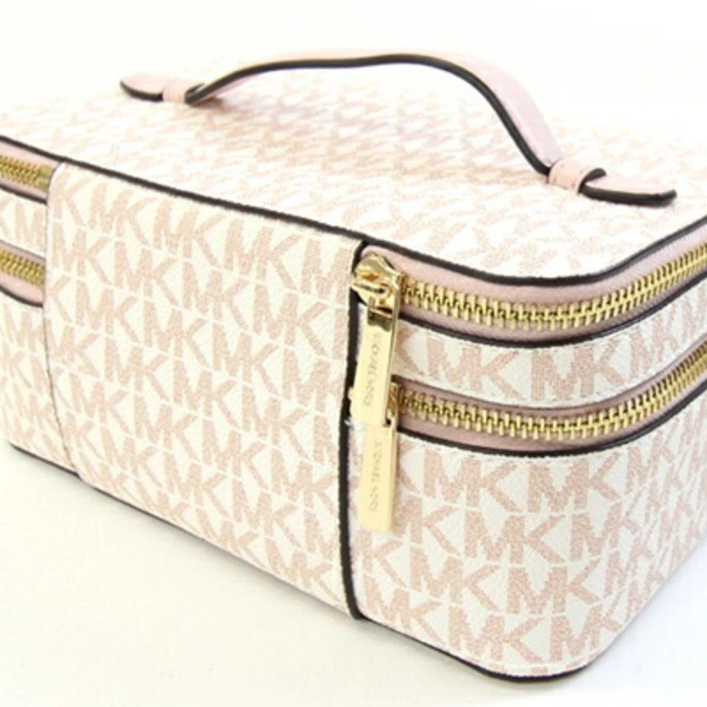 Michael Kors pink Pvc Leather Pouch Vanity Bag (Pre-Owned) 2