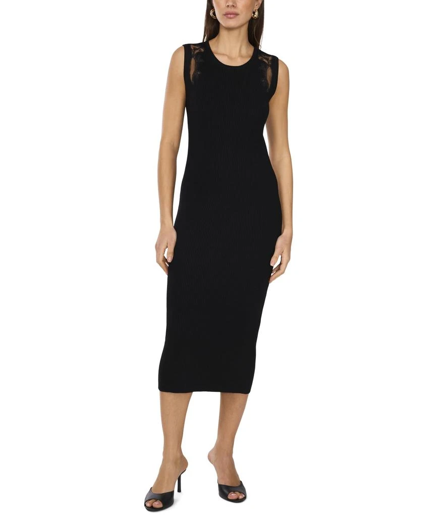 Crew Neck Tank Dress With Embroidery Mesh  On Sale Now with Up to 70% Off  | Discover Exclusive Deals & Savings at BeyondStyle  Authentic Vince Camuto  zappos.com|Women|women|dresses|clothing|free shipping|crew neck tank