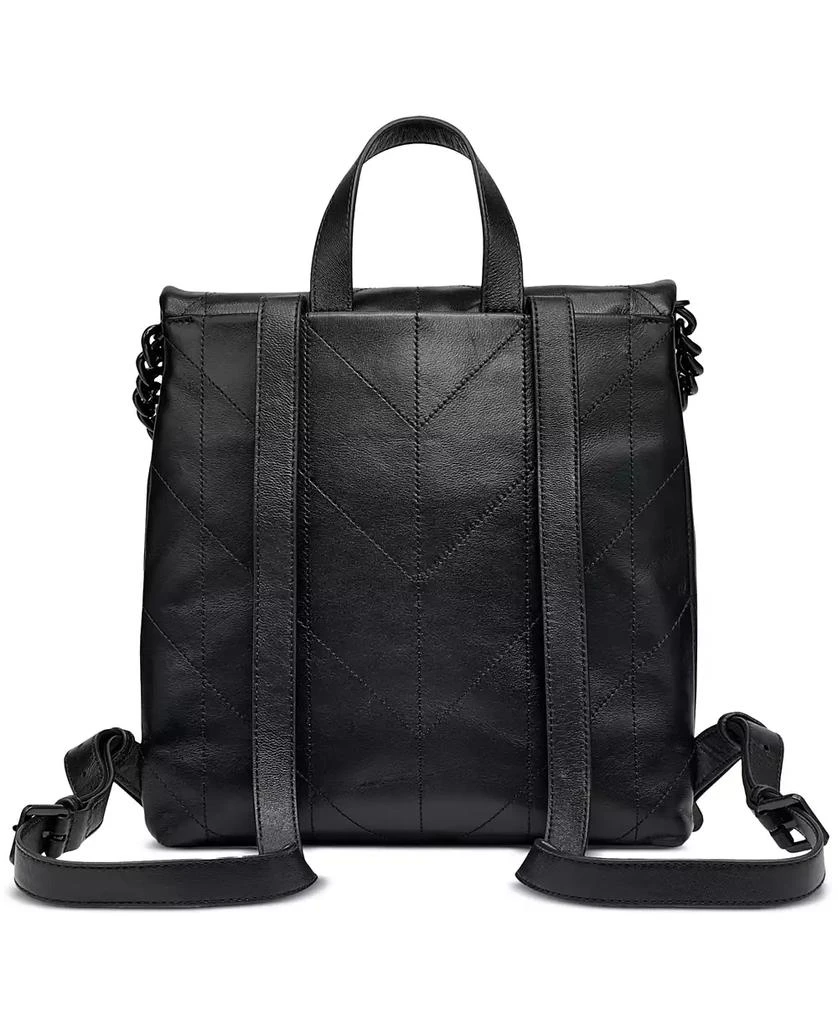 Karl Lagerfeld Paris Lavande Leather Backpack 7