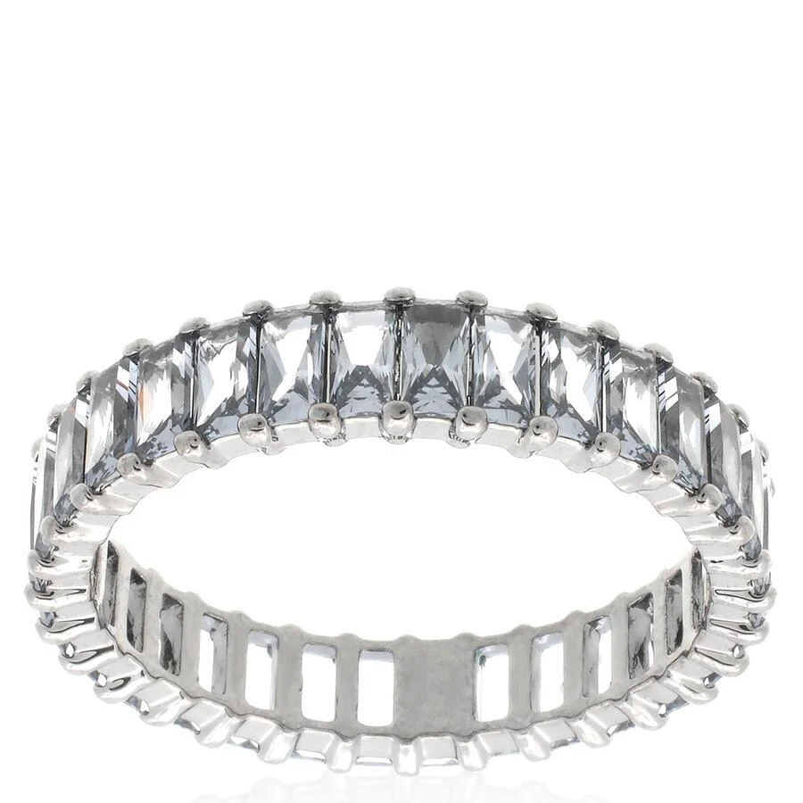 Swarovski Matrix Band Ring Ruthenium Shiny Grey 3