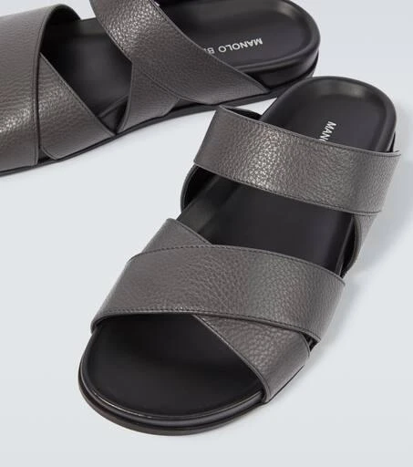 Manolo Blahnik Inezmu leather sandals 3
