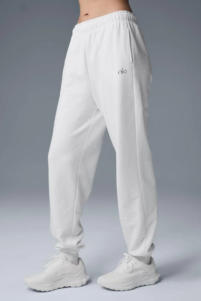 Alo Accolade Sweatpant - White 2
