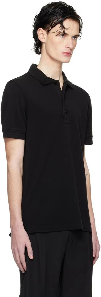 Tom Ford Black Three-Button Polo 2