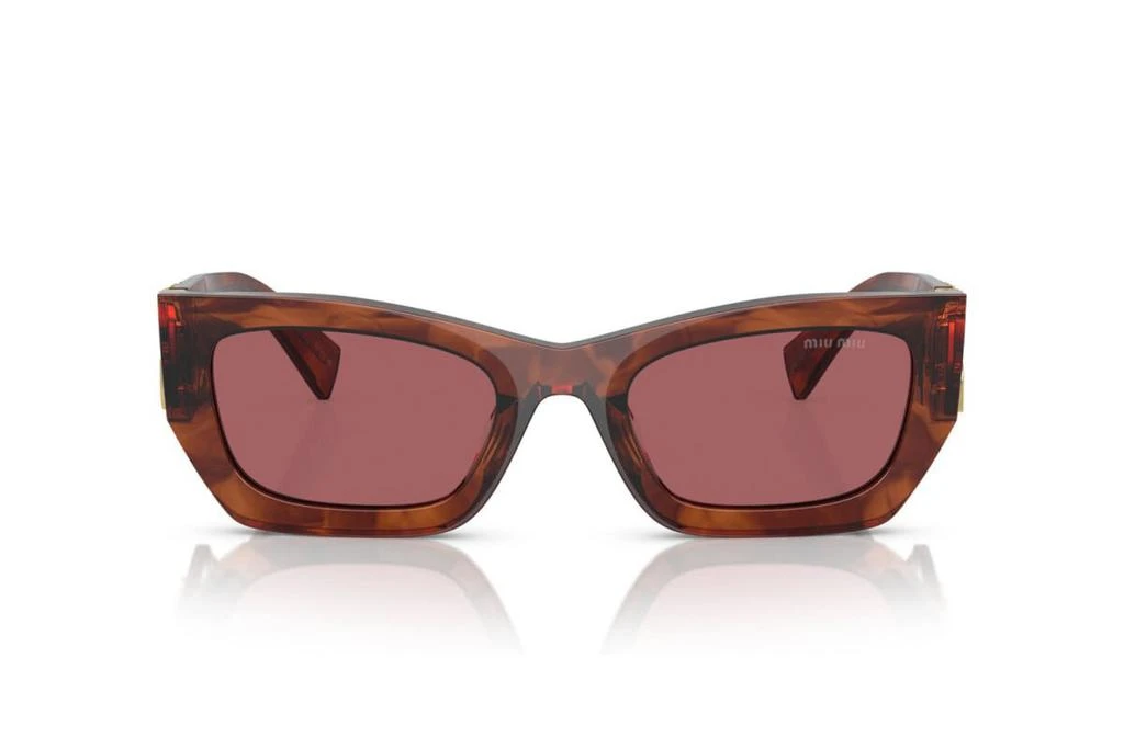 Miu Miu Eyewear Miu Miu Eyewear Rectangular Frame Sunglasses 1