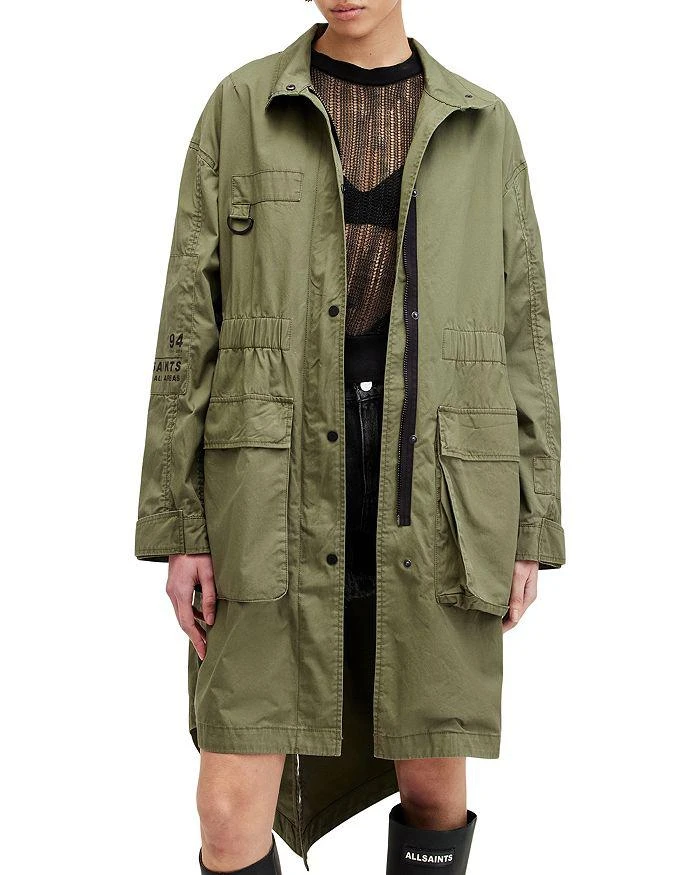 ALLSAINTS Milla Cotton Grafiti Parka 7