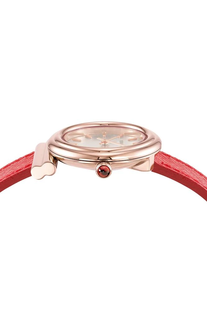 Salvatore Ferragamo Gancini Leather Watch 2