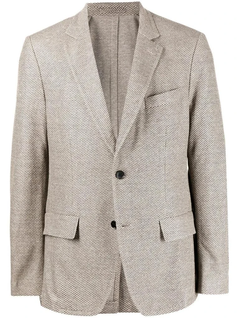 Salvatore Ferragamo Ferragamo Single-Breasted Blazer Jacket 1