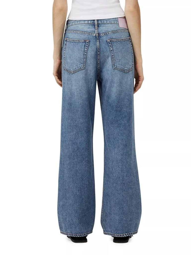 rag & bone Featherweight Logan Wide-Leg Jeans 5