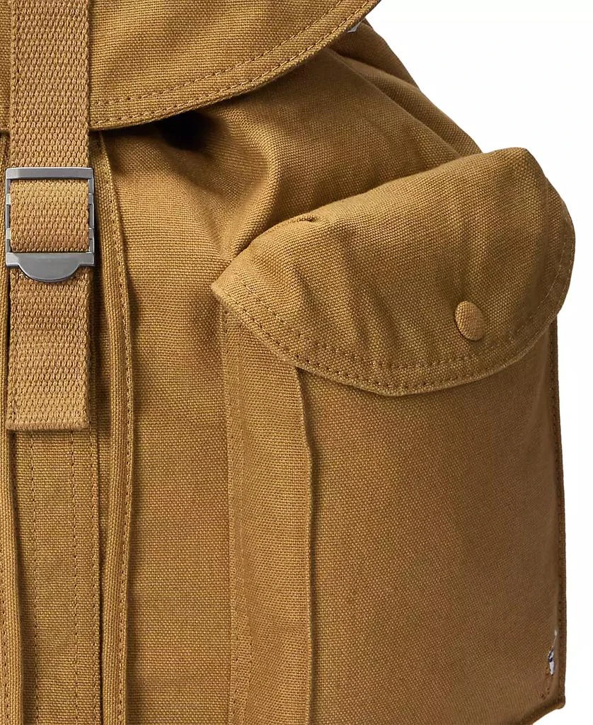 Ralph Lauren Men's Flap-Top Canvas Backpack 8