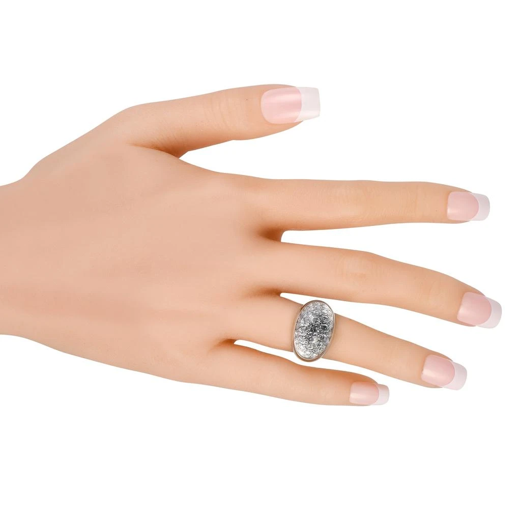Cartier Cartier Myst 18K White Gold 1.0ct Diamond and Rock Crystal Ring CA08-041924 3